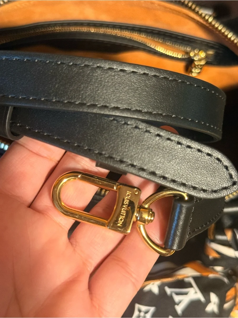 Louis Vuitton Speedy Soft 30 Handbag with Authentic Bandeau